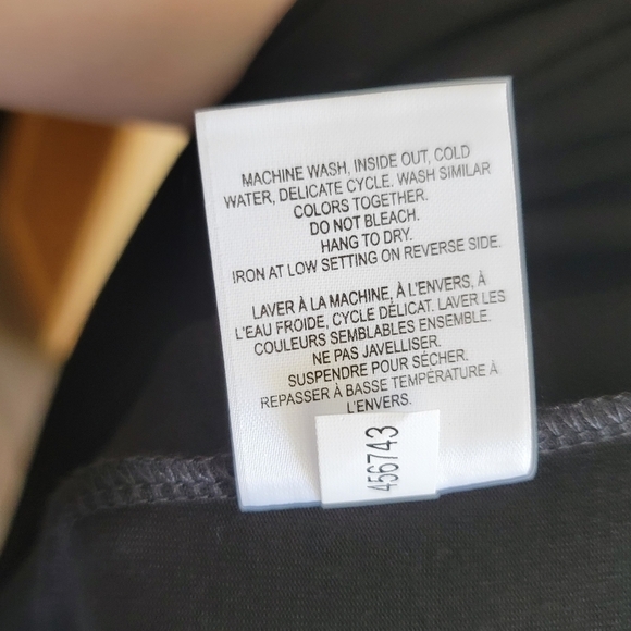 Penningtons Plus Black Dress V Neck 2X NWT #773 - Picture 7 of 14